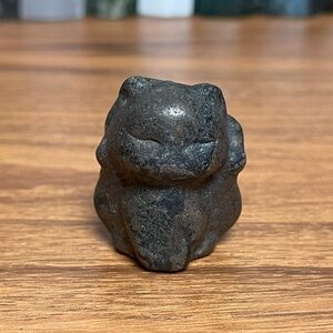 Pyrite 9 Tail Fox Crystal Carving